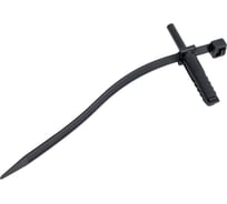 Хомут дюбельный ЭРА NO225228 7x150 мм черный (10 штук) Б0066338