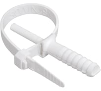 Хомут дюбельный ЭРА NO225227 7x150 мм белый (10 штук) Б0066290