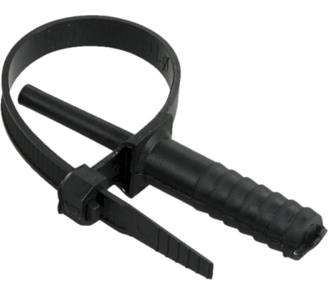 Хомут дюбельный ЭРА NO225214 7x150 мм черный (50 штук) Б0066340