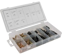 Набор саморезов и металлических скоб Optimus 170 предметов OPT-214065