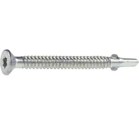 Саморез с крыльчаткой (флюгель) STARFIX 6.3x60 мм, цинк, сверло, TORX30, 10 шт. SMZ1-37333-10