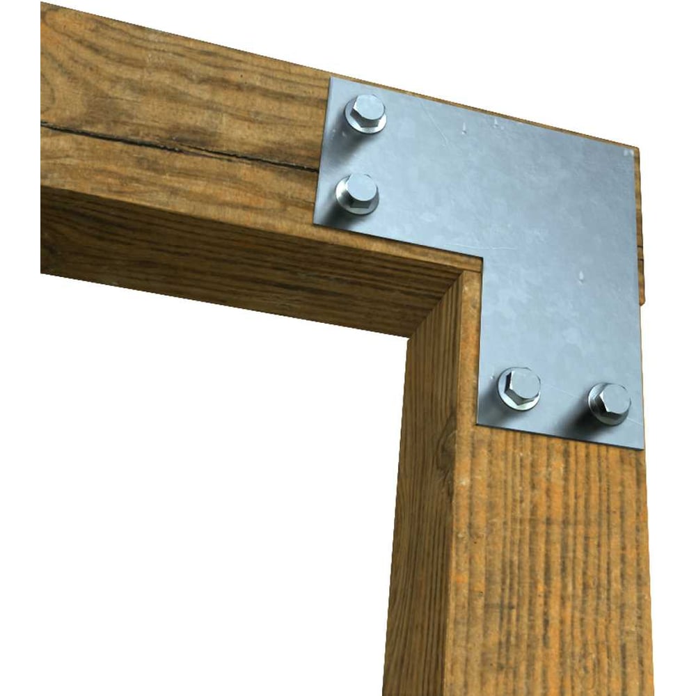 Пластина крепежная АрсеналЪ Г-образная для бруса 150x150 3мм. 10 шт ...