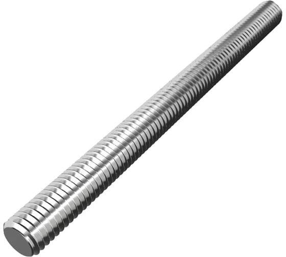 Шпилька резьбовая ЦКИ DIN975, угол резьбы 60 градусов, М 8x1000 4.8 Ц 50 шт. 90946750