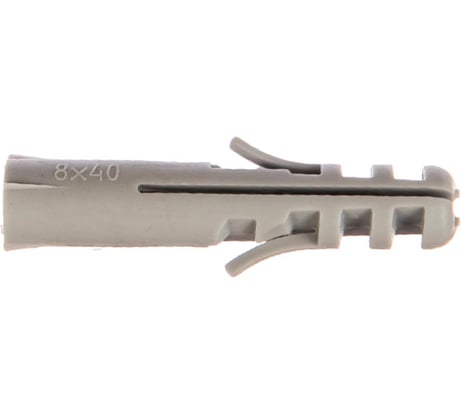 Дюбель ВИРТУОЗ S 8х40, полипропилен, 50 шт. 19213