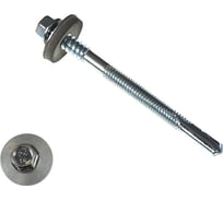 Саморез для с/панелей КРЕП-КОМП удлинённое сверло 15 мм, 6,3/5,5х75 Kn 50 шт. ссп75мф