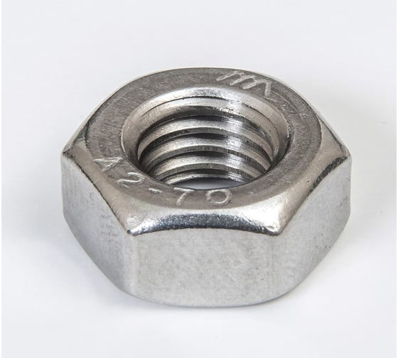 Гайка FIXATOP M5 нержавеющая сталь A2, DIN 934, блистер, 20 шт. 00000023002
