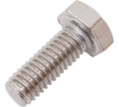 Болт с полной резьбой FIXATOP M6х16 нерж. сталь A2, DIN 933, блистер, 15 шт. 00000015602