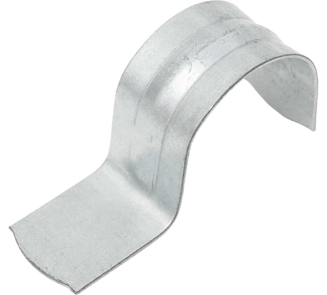 Скоба металлическая Gigant однолапковая СМО 25-26 мм б/о оцинк. 100шт GMB-1/2526