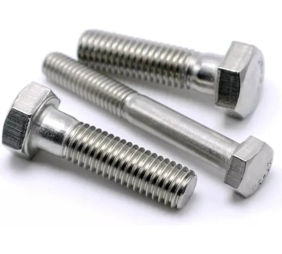 Болт SORREX DIN 931, М10x150 мм, оцинкованный, к.п. 8.8, 100 шт. 0931-108-10-150 100