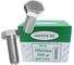 Болт SORREX DIN 933, М10x30 мм, оцинкованный, к.п. 5.8, 1000 шт. 0933-105-10-030 1000 1