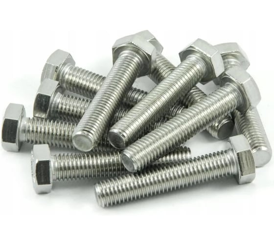 Болт SORREX DIN 933, М10x50 мм, нержавейка А2, 500 шт. 0933-2-10-050 500