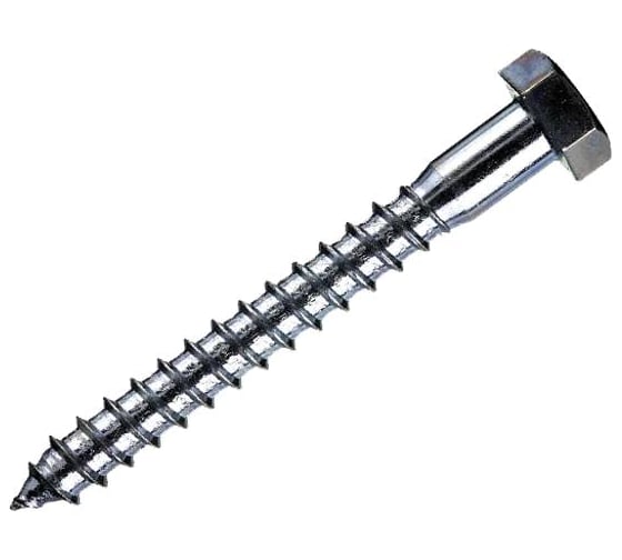 Шуруп глухарь 23 БОЛТА по дереву 10x100 , 30 шт. B05001010034R07ф30 1