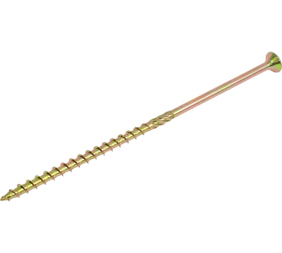 Саморез 23 БОЛТА по дереву потайной Torx 6x160 ЖЦ, 50 шт. скт6160ф50 1