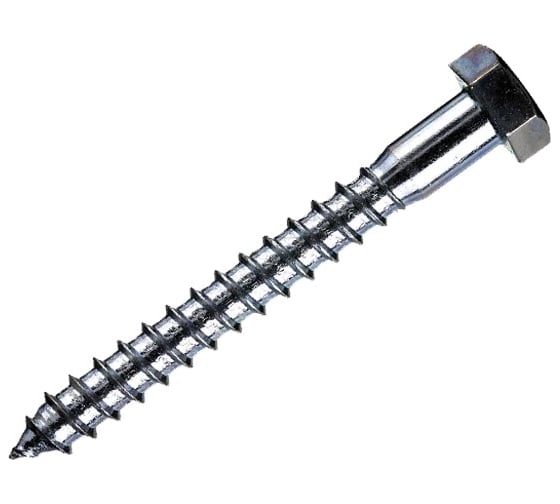 Шуруп глухарь по дереву 23 БОЛТА 12x110, 30 шт. B05001211032R07ф30 1