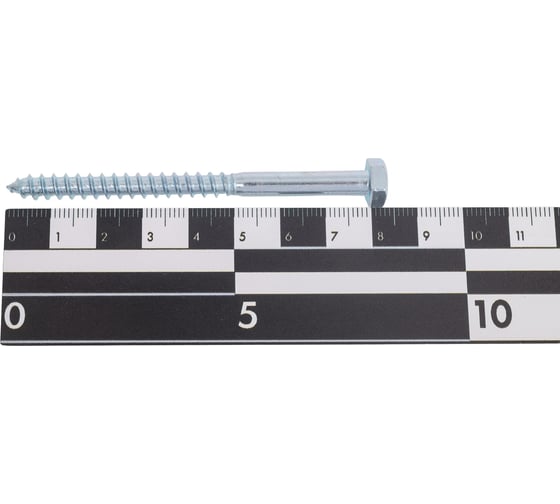 Шуруп глухарь по дереву 23 БОЛТА 6x80, 50 шт. B05000608038000ф50