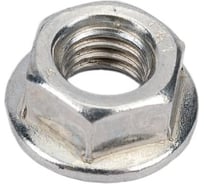 Гайка с фланцем Море-Метизов DIN 6923, цинк, M6, 100 шт. GAYKACM6100М