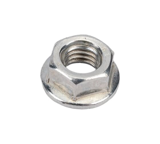 Гайка с фланцем Море-Метизов DIN 6923, цинк, M6, 100 шт. GAYKACM6100М 1