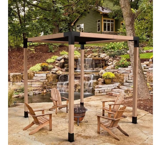 Комплект крепежных кронштейнов для беседок и пергол ARSENAL PERGOLA модель АрсеналЪ AR752200957-06