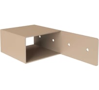 Коннектор для бруса MIROZDANIE KONEKT 50x100 8 шт. латте 1005L