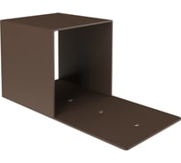 Коннектор для бруса MIROZDANIE KONEKT 100x100 4 шт. шоколад 1006C