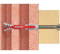 Дюбель универсальный fischer 8x65 DUOPOWER ШУР_4ШТ 537664