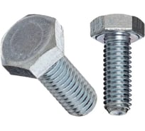 Болт SORREX М20x110 мм с шестигранной головкой по DIN 933 с полной резьбой оцинкованный, класс прочности 8.8 (50 штук) 0933-108-20-110 50