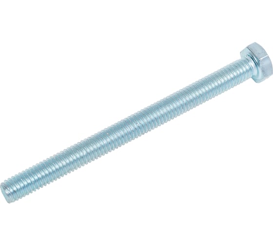 Болт SORREX М5x60 мм с шестигранной головкой по DIN 933 с полной резьбой оцинкованный, класс прочности 8.8 (50 штук) 0933-108-05-060 50 1