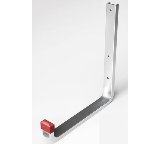 Настенный крюк ЛУКА алюминиевый, вынос 190 мм высота 220 мм, до 15 кг, анодированный УТ000025384 1