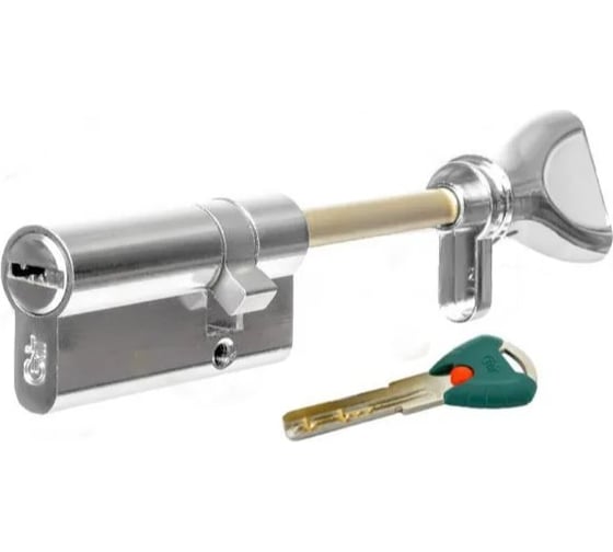 Цилиндровый механизм CRIT P-238St 50/20/80 Хп, хром полированный 03988 1