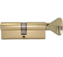Цилиндровый механизм CRIT E-138 90 Лп, латунь полированная 03051