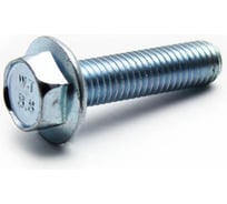 Болт SORREX М10x20 шестигранная головка с фланцем по DIN 6921 оцинкованный высокопрочный 8.8 без насечки 25 штук 6921-108-10-20 25
