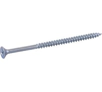 Саморез ЦКИ DIN 7982, 6.3х80 остроконечный, Ц, Ph3, уп. 100 шт. 65007