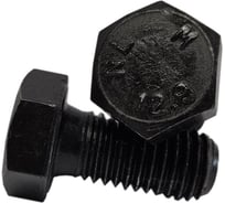 Болт ZAMETAL М24x100 12.9 DIN 933 черный оксидированный упаковка 15 шт. ZA073424