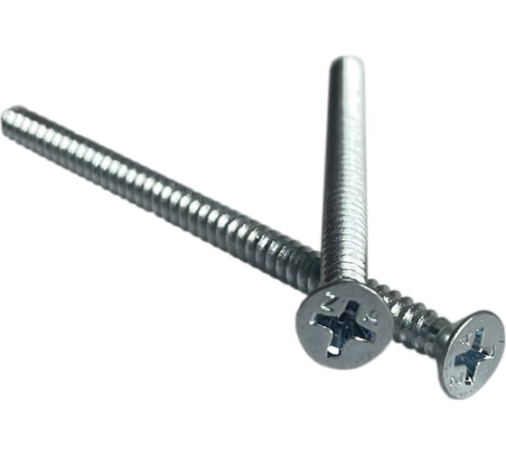 Саморез ZAMETAL 2,9x13 с потайной головкой, крест шлиц, DIN 7982 оц. уп. 2000 шт. ZA074773 1