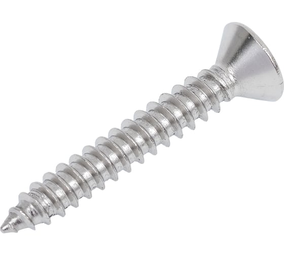 Саморез потайной нержавеющий 23 БОЛТА 4,8x32 РН DIN7982, 20 шт спн4832ф20 1