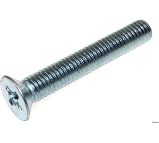 Винт STARFIX М5x12 мм, потай. головка, цинк, DIN 965, 9000 шт. в коробе SM-47818-9000