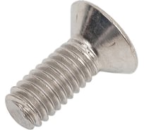 Винт потайной Море-Метизов DIN 965 M4x10 А2 мм, 5 шт. VINT965A2M4105M