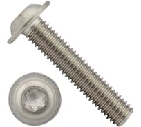 Винт Море-Метизов шлиц TORX DIN 7380-2 А2 М 8x25 TX40 мм, 50 шт. VINT73802A2М825T4050M