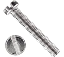 Винт Море-Метизов DIN 84 А2 M4x40 мм, 25 шт. VINT84A2M44025M