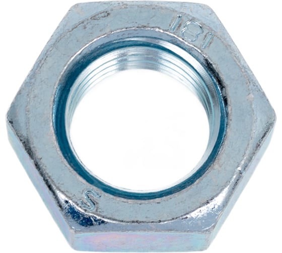 Гайка Море-Метизов DIN 934 класс прочности 6 цинк M16 мм, 5 шт. GAYKA934C6M165M 1