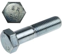 Болт Море-Метизов DIN 931 класс прочности 5.8 цинк М6x25 мм, 100 шт. BOLT931C58М625100M