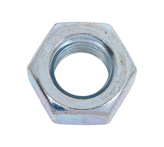 Гайка Море-Метизов DIN 934 класс прочности 8 цинк M12 мм, 10 шт. GAYKA934C8M1210M 1