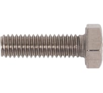 Болт Море-Метизов DIN 933 A4 M6x20 мм, 5 шт. BOLT933A2M6205M