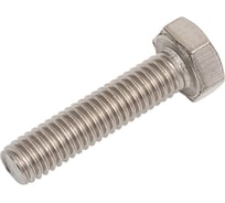 Болт Море-Метизов DIN 933 A4 M6x25 мм, 10 шт. BOLT933A2M62510M