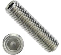 Винт Море-Метизов DIN 913 М4x3 А2 мм, 10 шт. VINT913A2М4310M