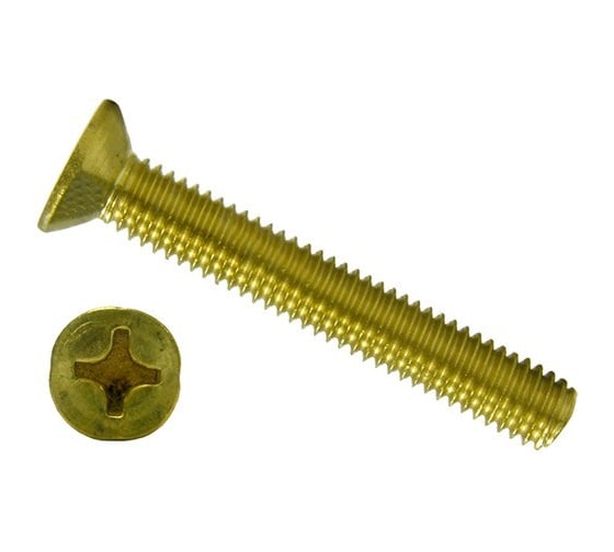 Винт латунный ЦКИ DIN 965, М4х40 Ph2, уп. 50 шт. 63614