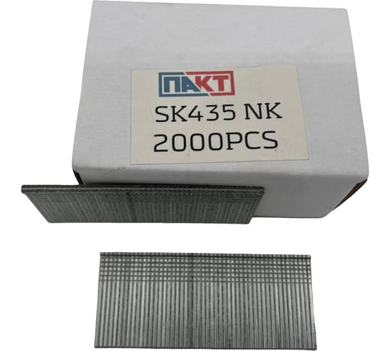Штифт ПАКТ SK 435 NK 16GA 35 мм 2000 шт. 010300635