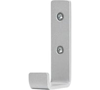 Крючок металлический мебельный Primo&Mensa настенный, толщина 2,5 мм, цвет серебро PM-K1.2.5.9006MPM