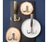 Комплект крючков Kerron 3 шт., KR 0061 BAZ, старинный цинк SET(KR 0061 BAZ) 2