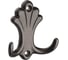 Комплект крючков Kerron 2 шт., KR 0290 BAZ, старинный цинк SET(KR 0290 BAZ) 1